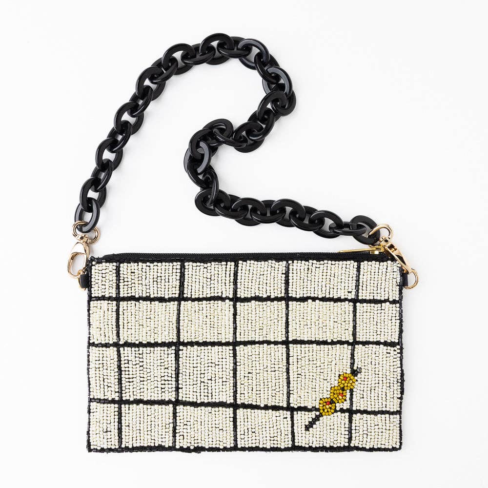 Elenor Martini + Caviar Beaded Bag
