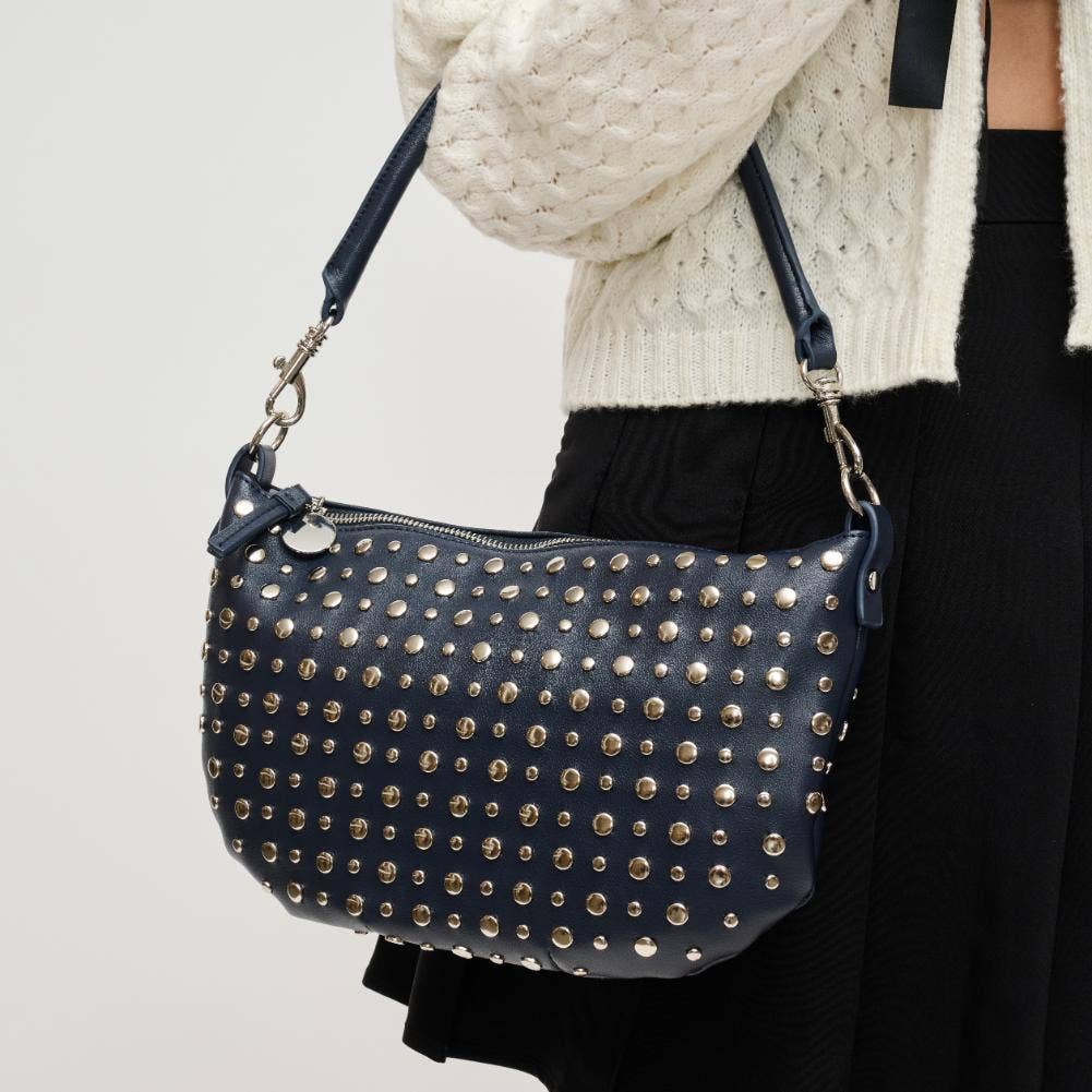 Jordan Studded Shoulder Bag