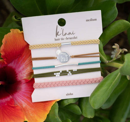 Aloha Hair Tie Bracelets