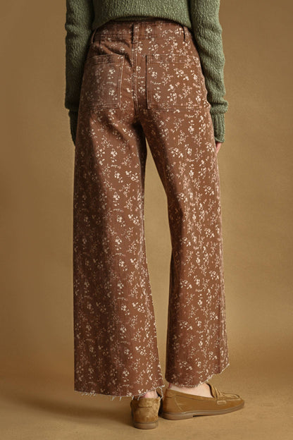 Floral Print Pants