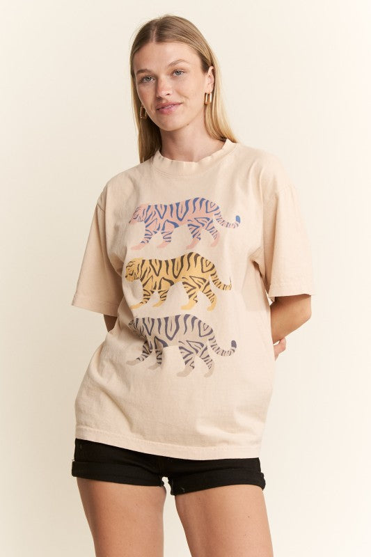 Three Tigers Graphic Tee