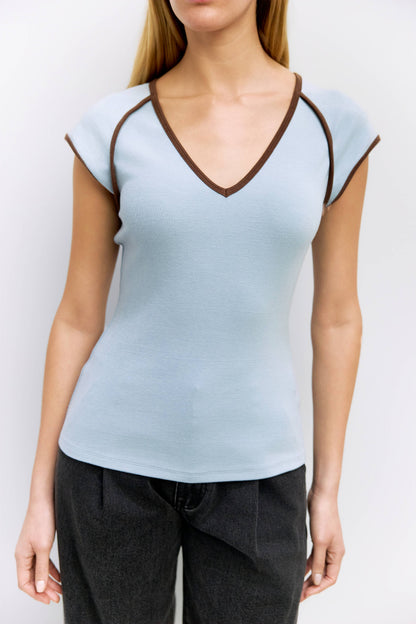 The Patricia Top | Vintage Raglan Knit Top