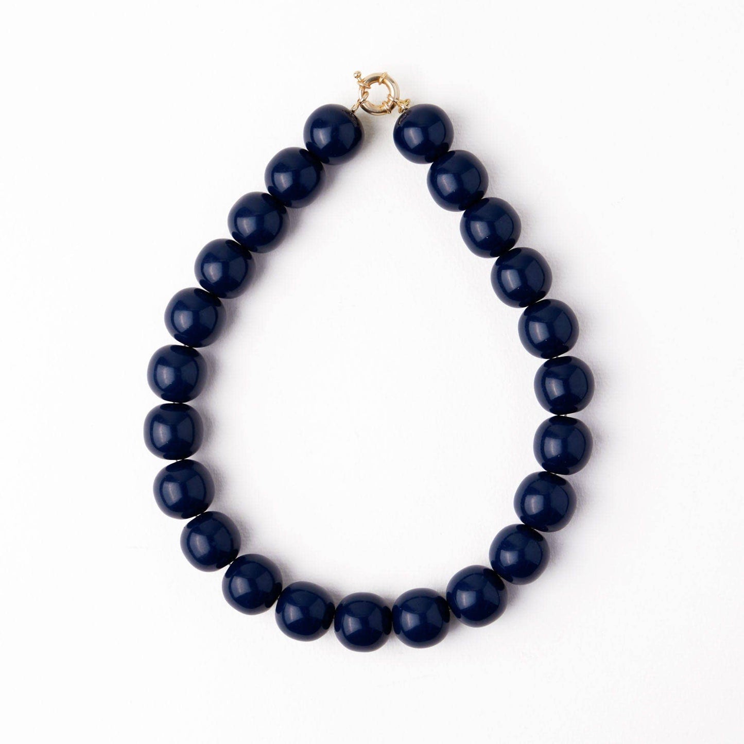 Iris Large Resin Bead Necklace