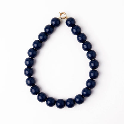 Iris Large Resin Bead Necklace
