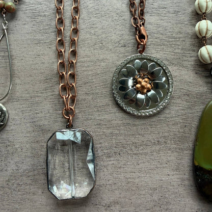 Copper Crowd 2 Necklaces