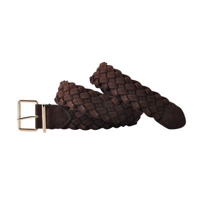 Suede Braided Belt