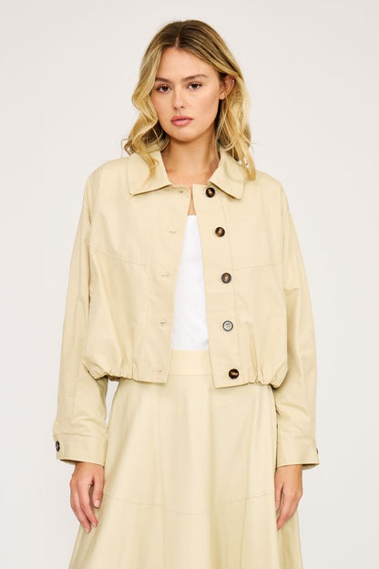 Tiana Bubble Hem Jacket