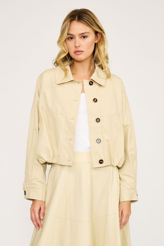 Tiana Bubble Hem Jacket