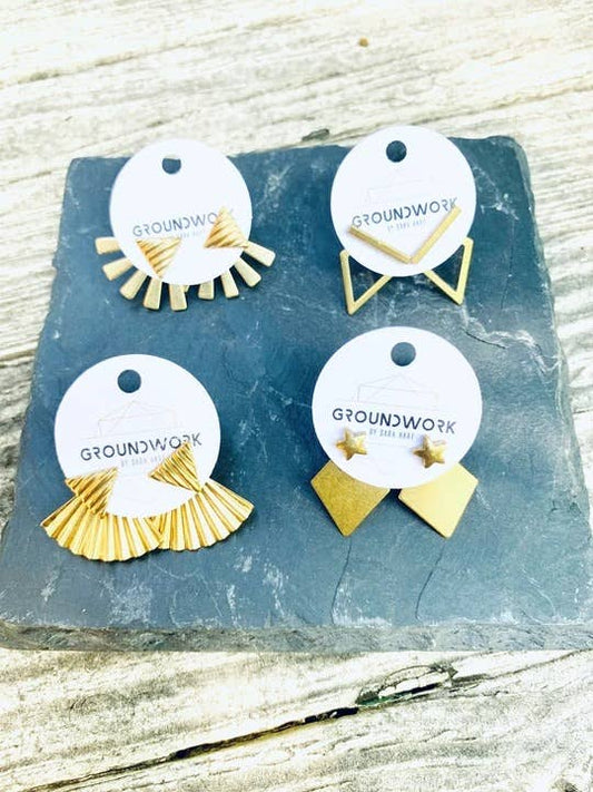 Drew Jacket Earrings