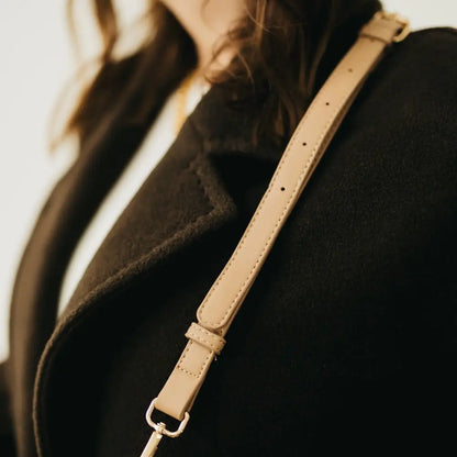 Minimalist Vegan Leather Crossbody Strap