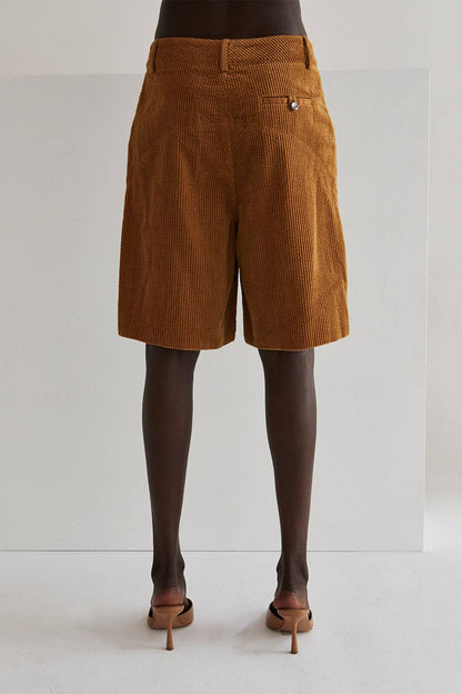 Corduroy Bermuda Shorts