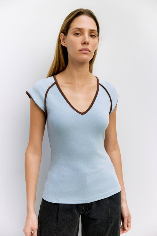 The Patricia Top | Vintage Raglan Knit Top