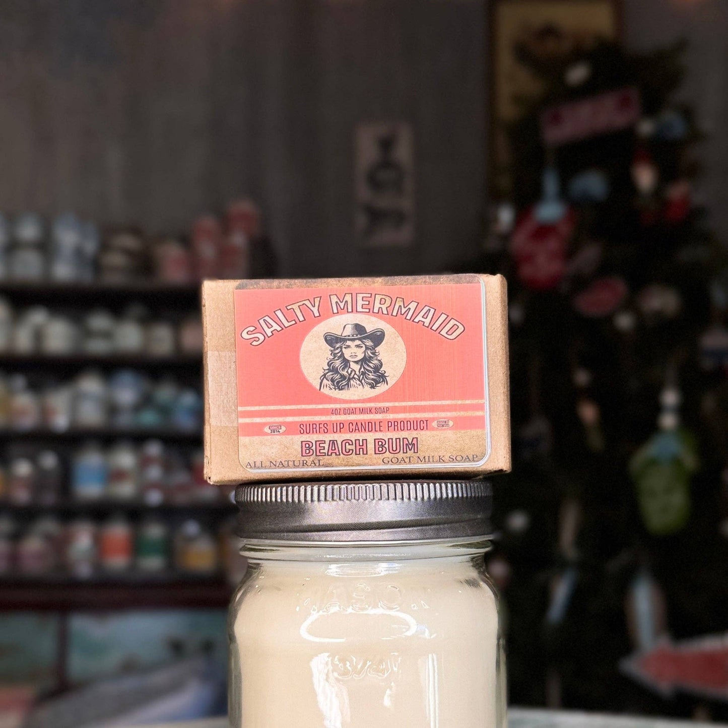 Beach Bum Salty Mermaid Soap Bar