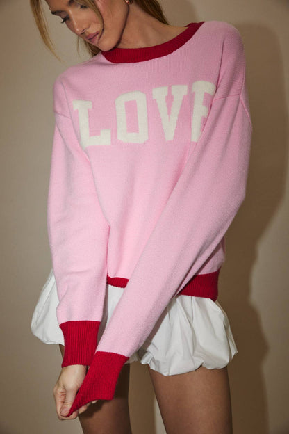LOVE Graphic Sweater