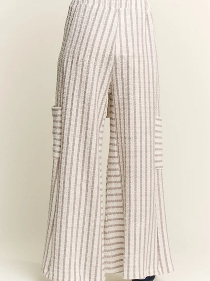 Striped Wide Leg Pants