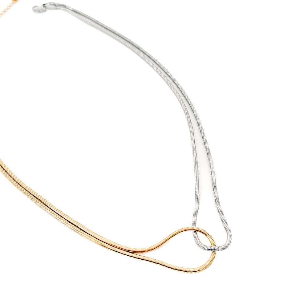 Maddy Mixed Metal Necklace