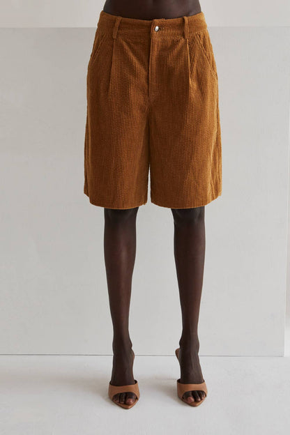 Corduroy Bermuda Shorts