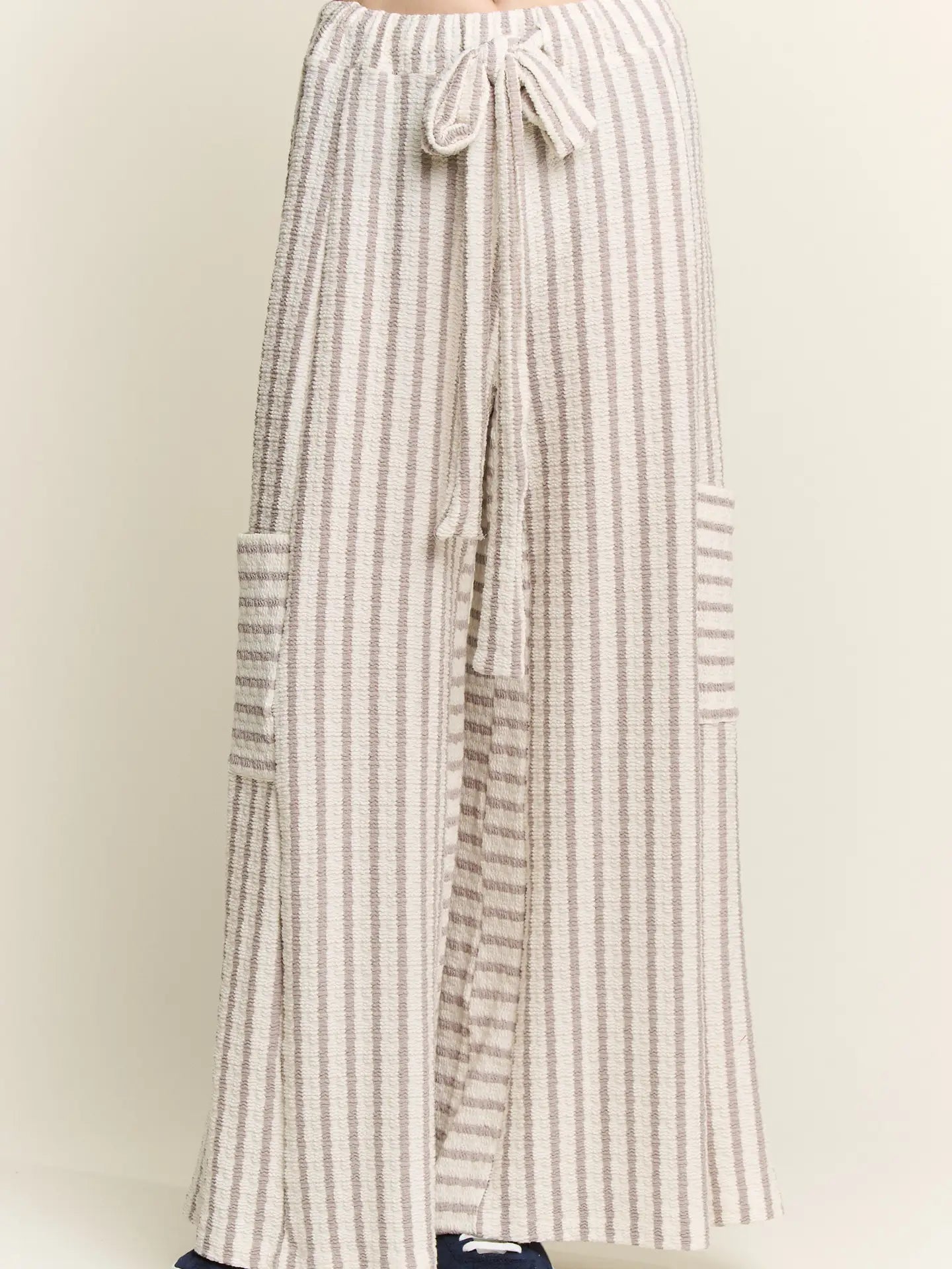 Striped Wide Leg Pants