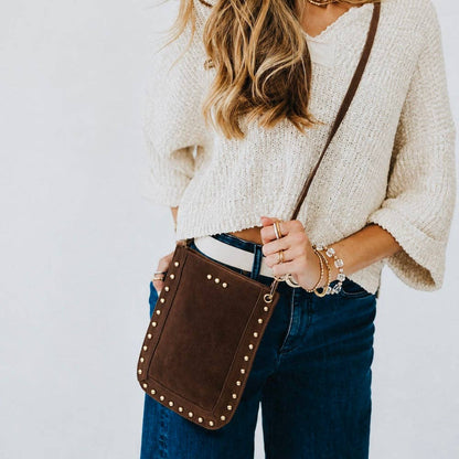 Shelby Suede Phone Bag