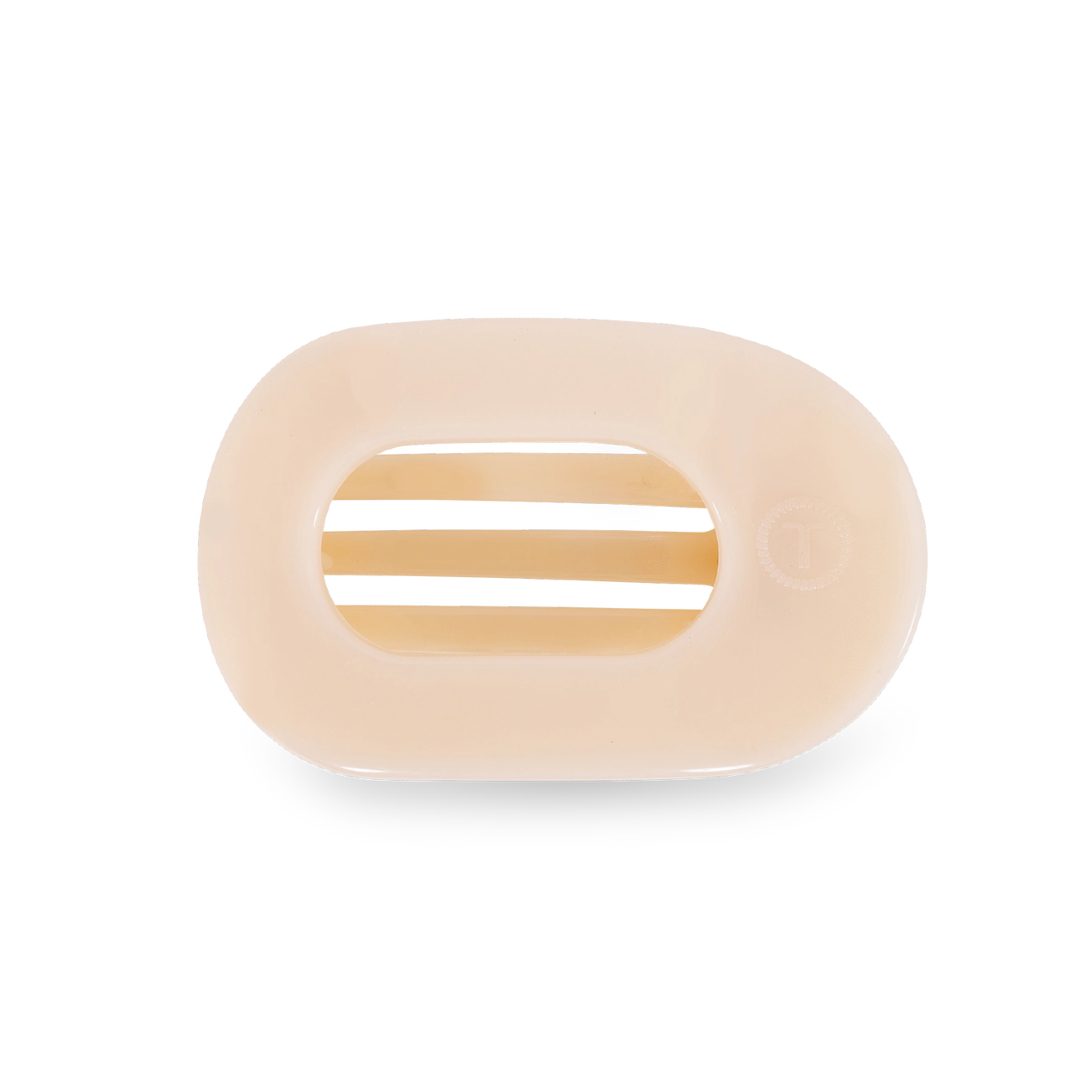 Flat Round Hair Clip - Large