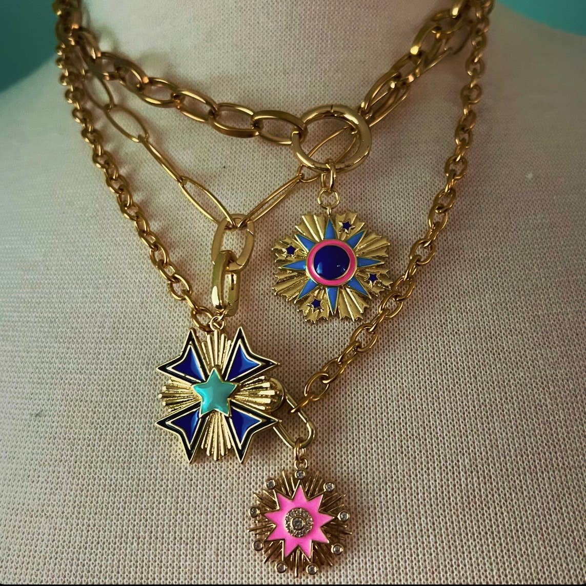Candyland Medal Necklace Collection