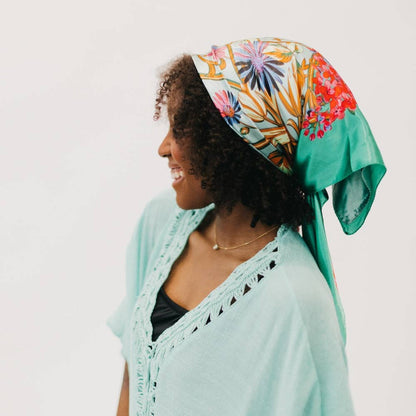 Floral Print Scarf