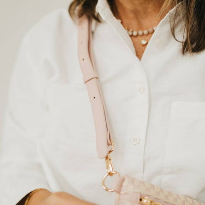 Minimalist Vegan Leather Crossbody Strap