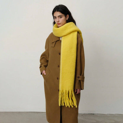 Fringed Winter Scarf