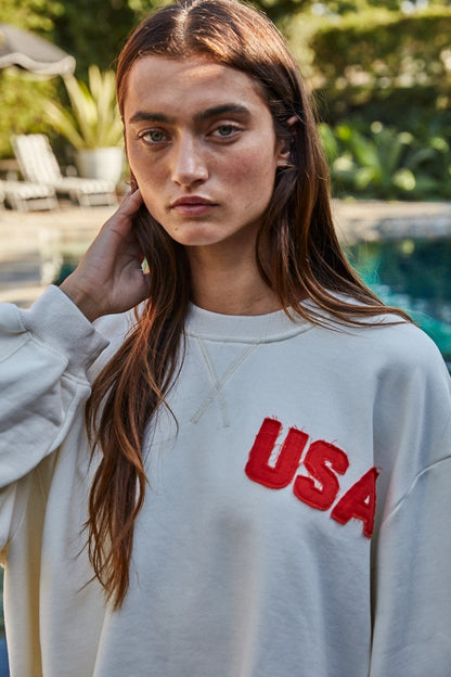 USA Patch Sweatshirt