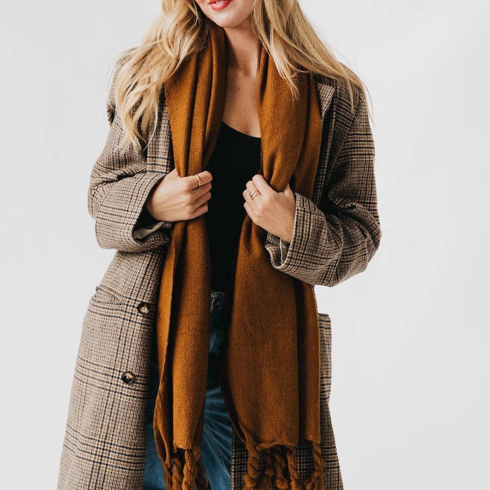 Twyla Twisted Tassel Scarf