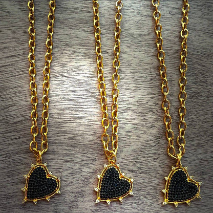 Three of Hearts Necklaces