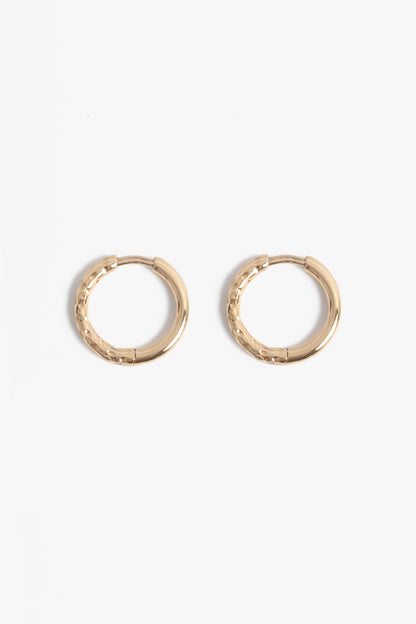 Tara Reversible Huggie Earrings