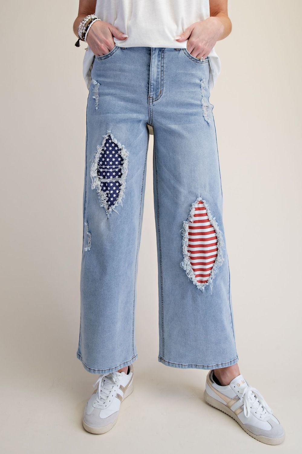 Distressed USA Jeans