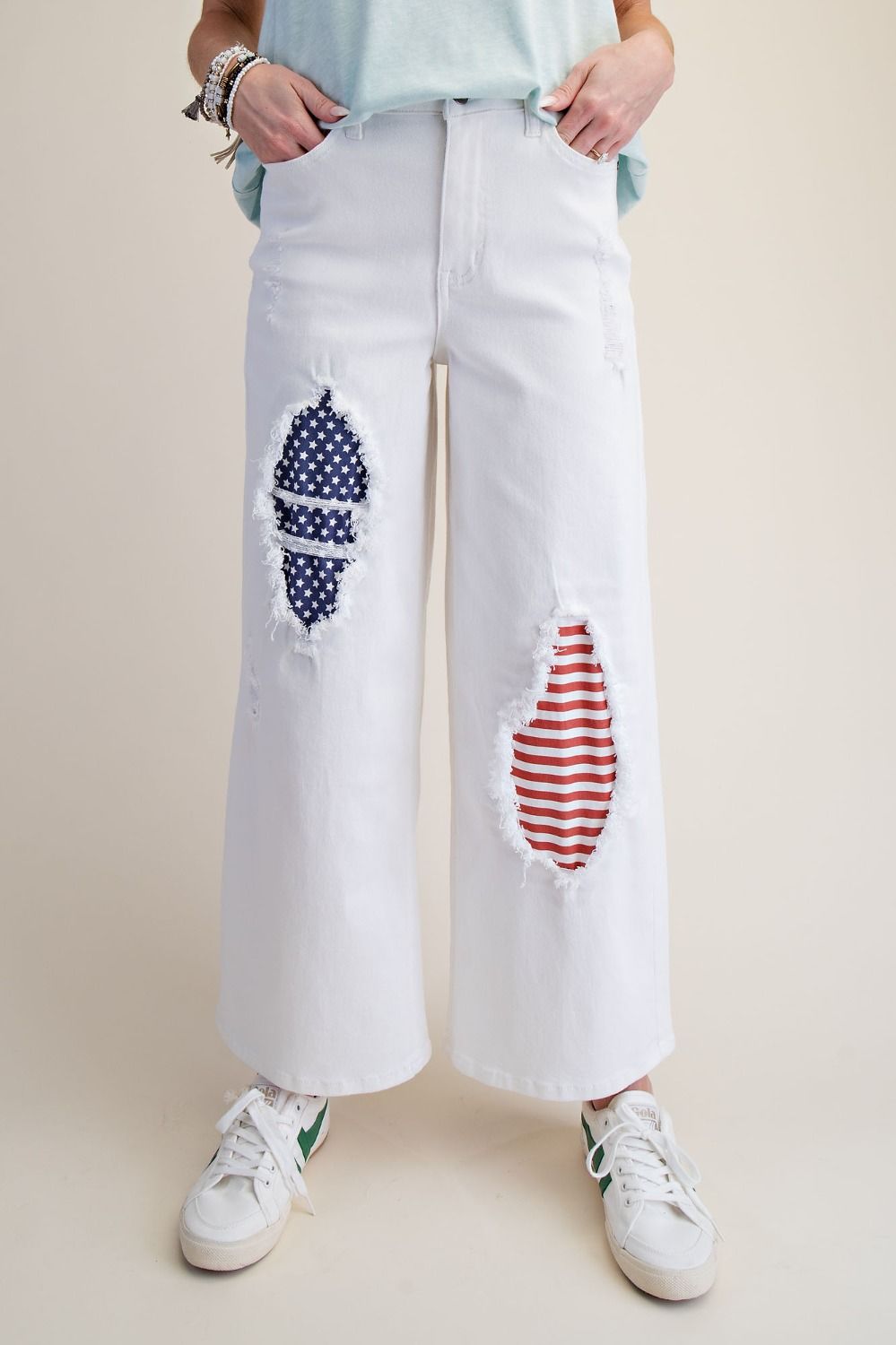 Distressed USA Jeans