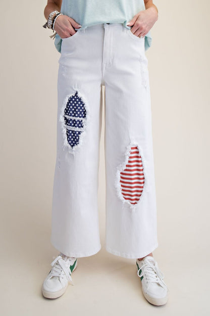 Distressed USA Jeans