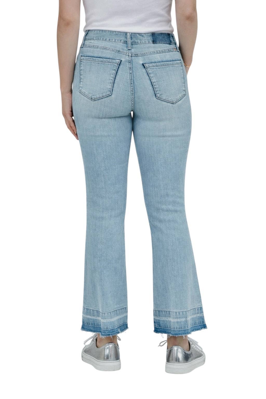Mid-Rise Demi-Boot Jean w/ Release Hem in Harmony