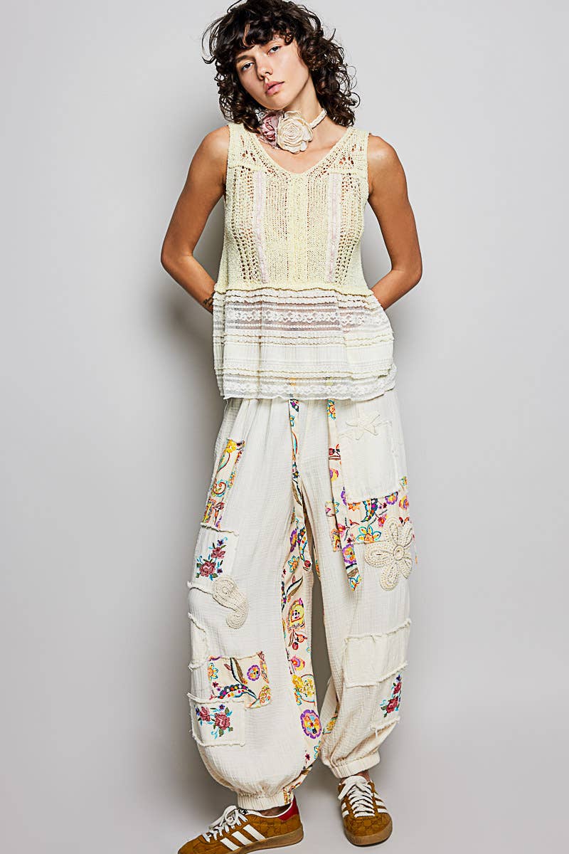 Bohemian Handmade Crochet Flower Belt