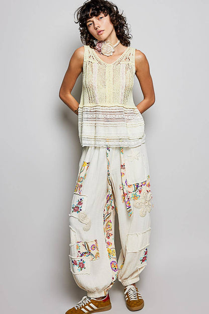 Bohemian Handmade Crochet Flower Belt