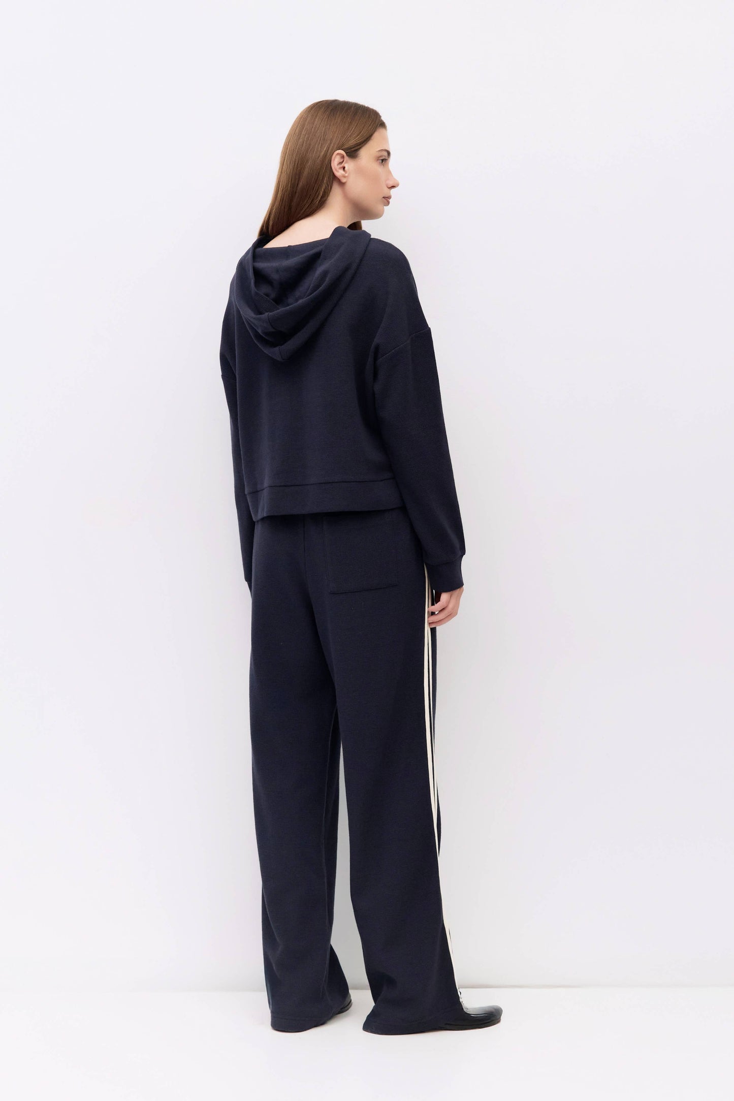 The Enzo Hoodie | Waffle Knit Hoodie