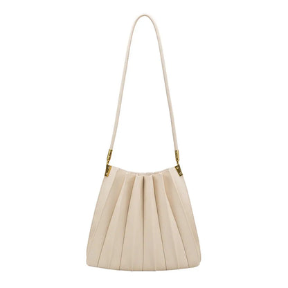 Carrie Pleated Shoulder Bag