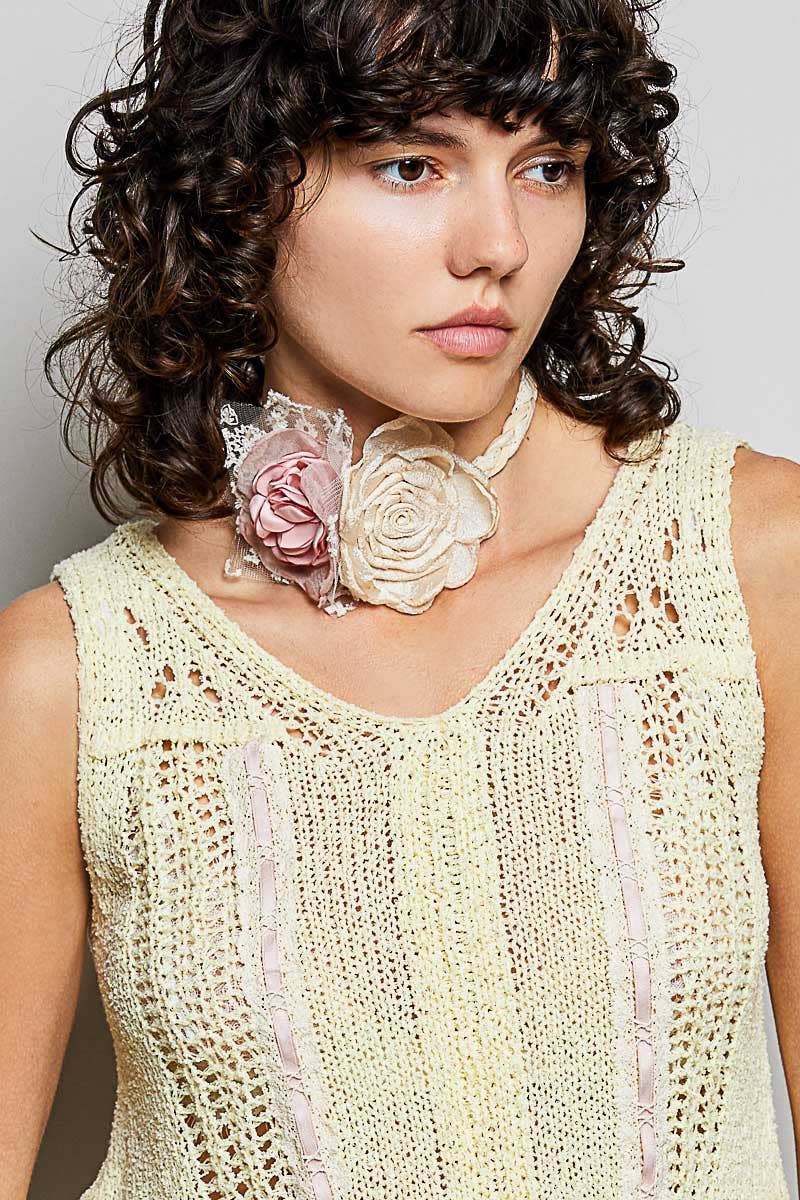 Bohemian Handmade Crochet Flower Belt