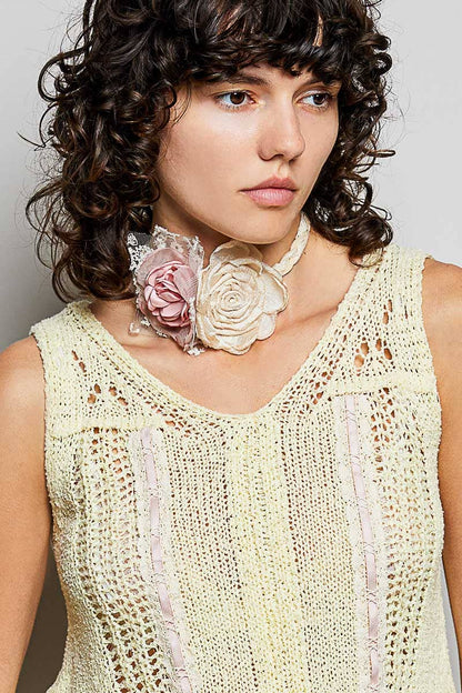 Bohemian Handmade Crochet Flower Belt