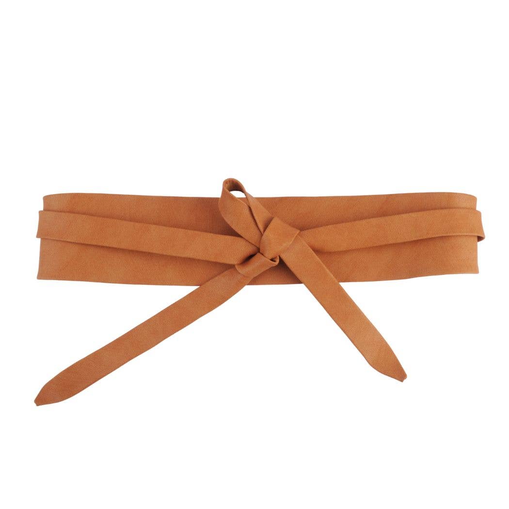 Obi Wrap Genuine Leather Belt