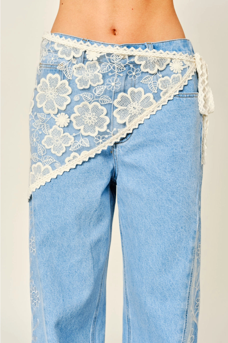 Lace Scarf Belt