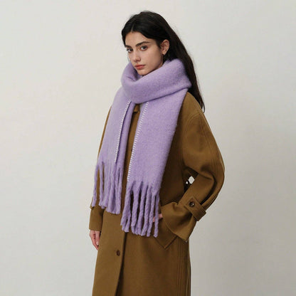 Fringed Winter Scarf