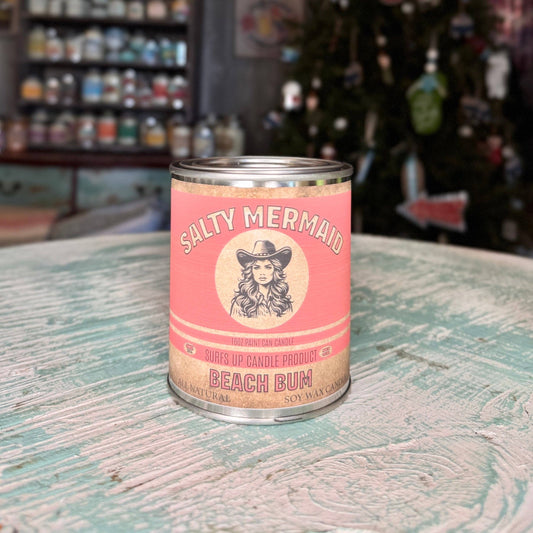 Beach Bum Salty Mermaid Candle