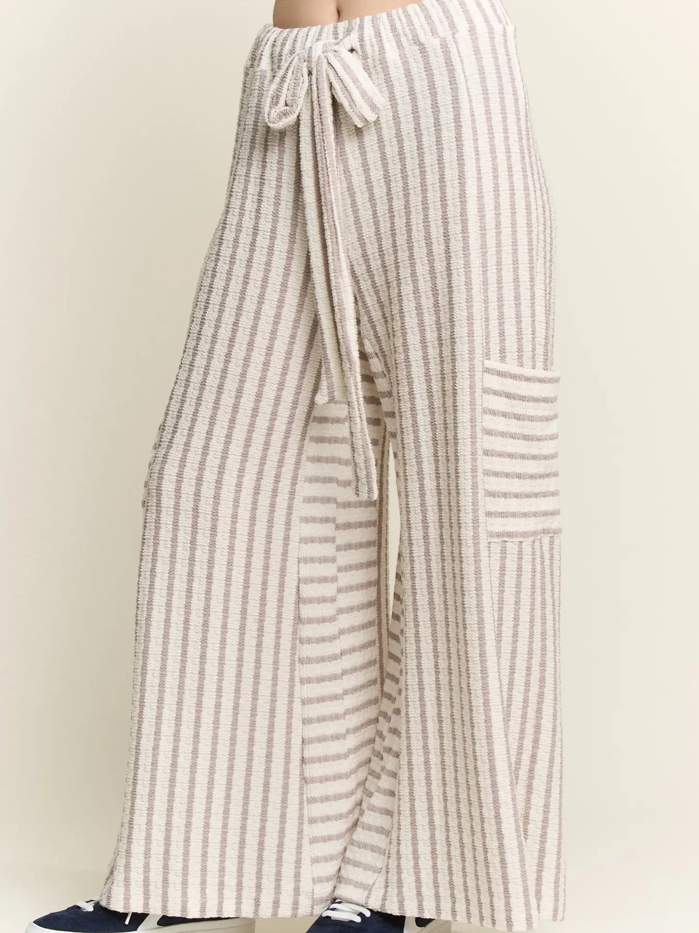 Striped Wide Leg Pants