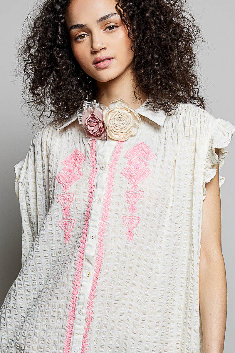 Bohemian Handmade Crochet Flower Belt