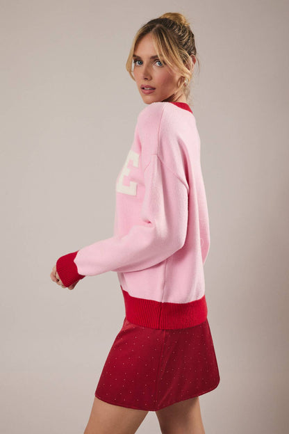 LOVE Graphic Sweater