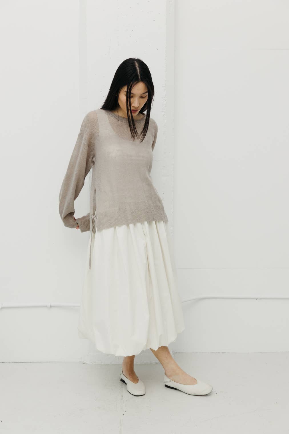 The Bella Skirt | Midi Bubble Skirt